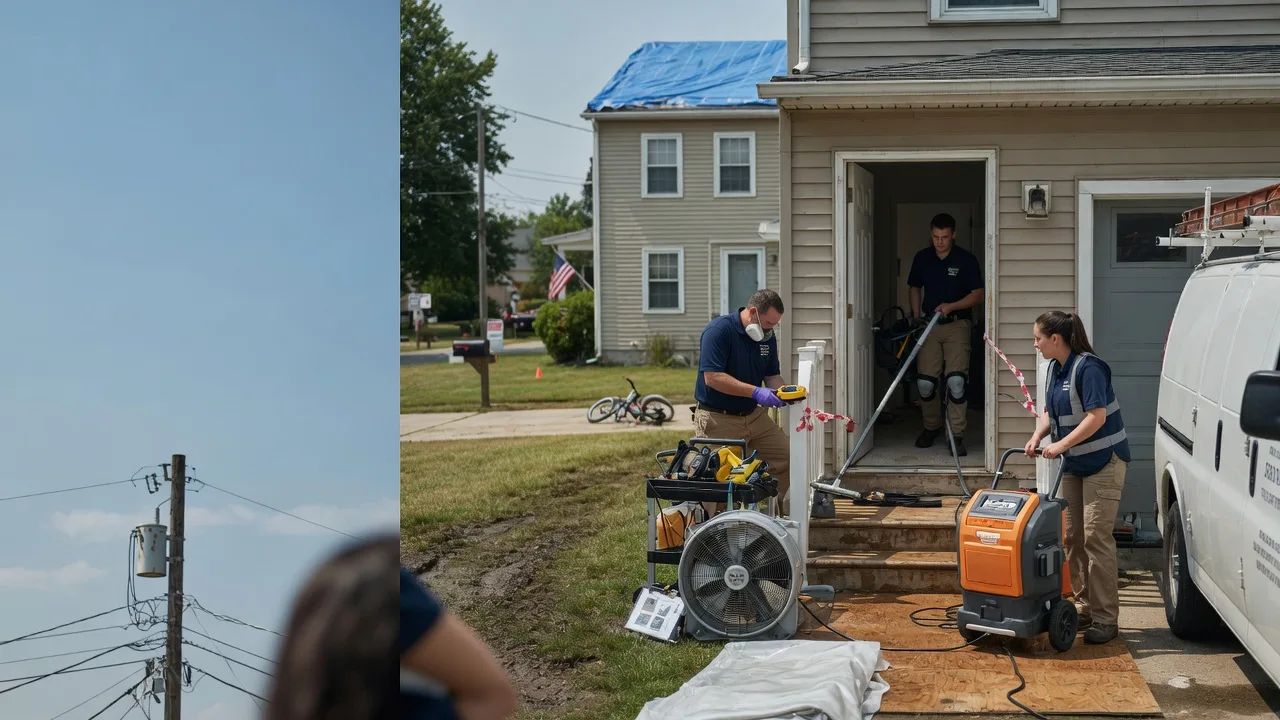 Water Damage Repair in Mechanicsville, MD near me